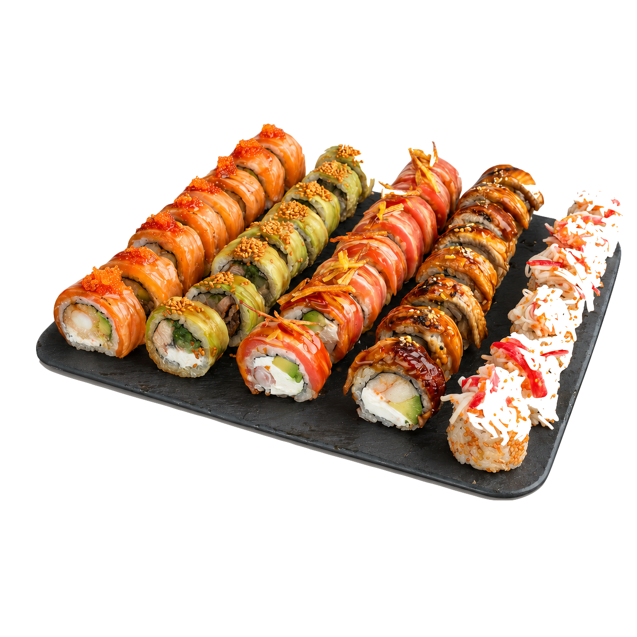 Plate of rolls